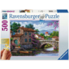 Ravensburger The bridge over the water. - 500 XL pieces