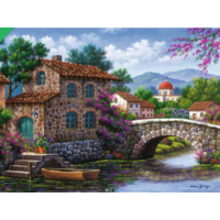 thumb-The bridge over the water. - 500 XL pieces-2