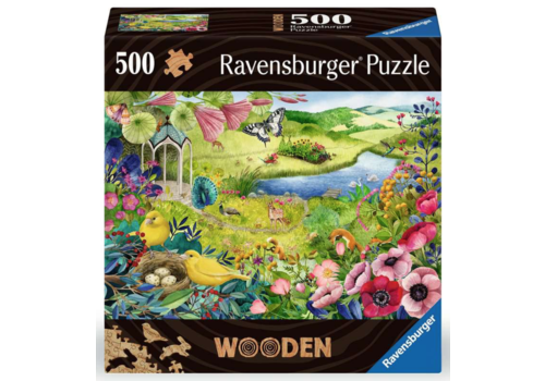  Ravensburger Jardin sauvage - Puzzle en bois - 500 pièces 