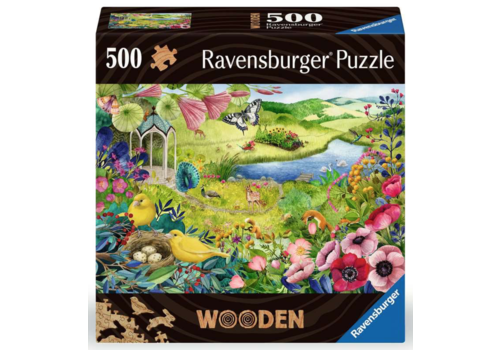  Ravensburger Wild Garden - Wooden jigsaw puzzle - 50 0 pieces 