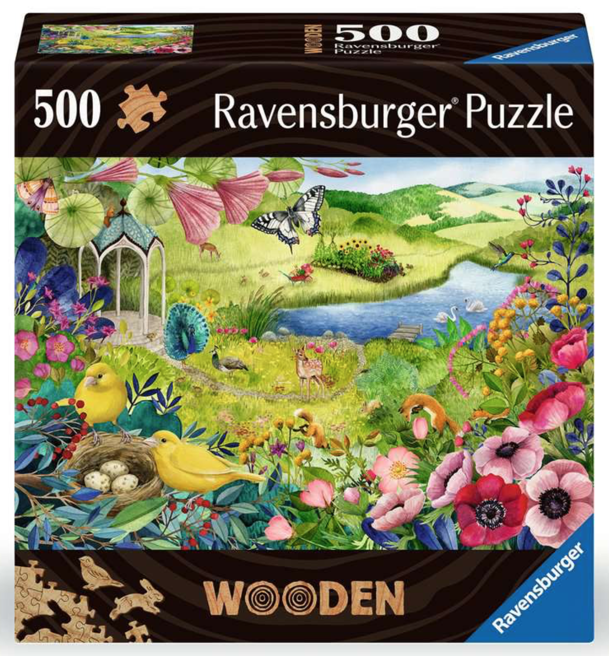 Ravensburger Secret Owl - Wooden Contour Puzzle - 150 pieces