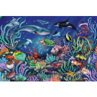 thumb-Under the Sea - Wooden Contour Puzzle - 500 pieces-3