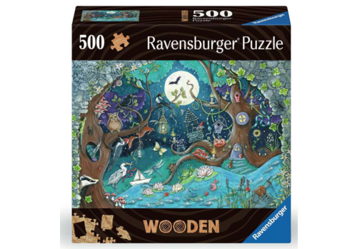  Ravensburger Fantasy - Houten puzzel - 500 stukjes 