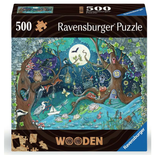  Ravensburger Fantasy - Houten puzzel - 500 stukjes 