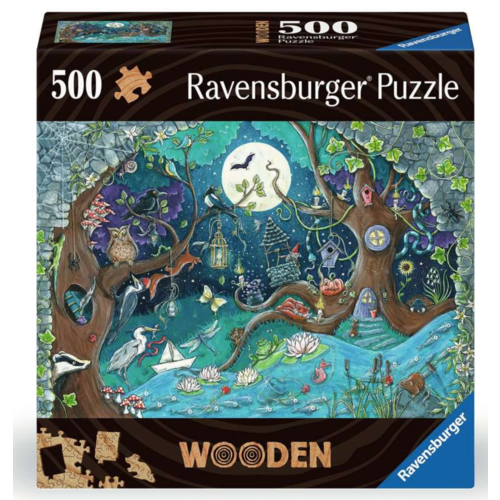  Ravensburger Fantasy - Wooden jigsaw puzzle - 500 pieces 