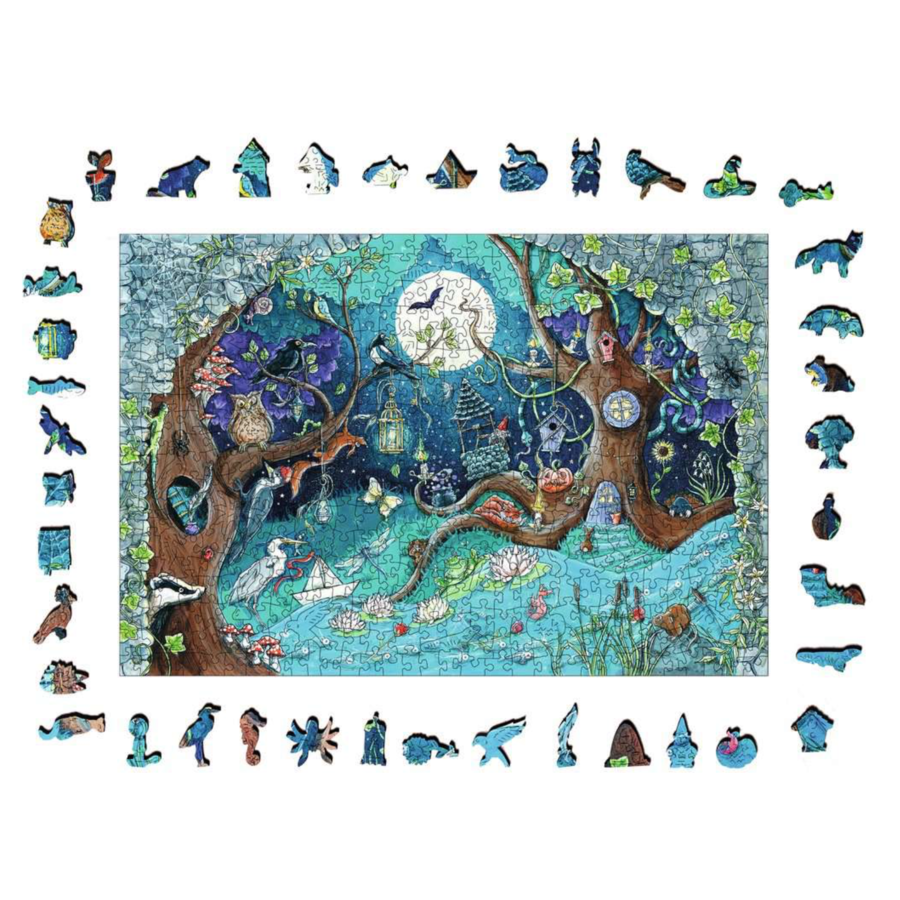 Fantasy - Houten Contourpuzzel - 500 stukjes-2