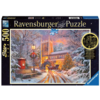 Ravensburger Fonkelende kerst - Starline - puzzel van 500 stukjes