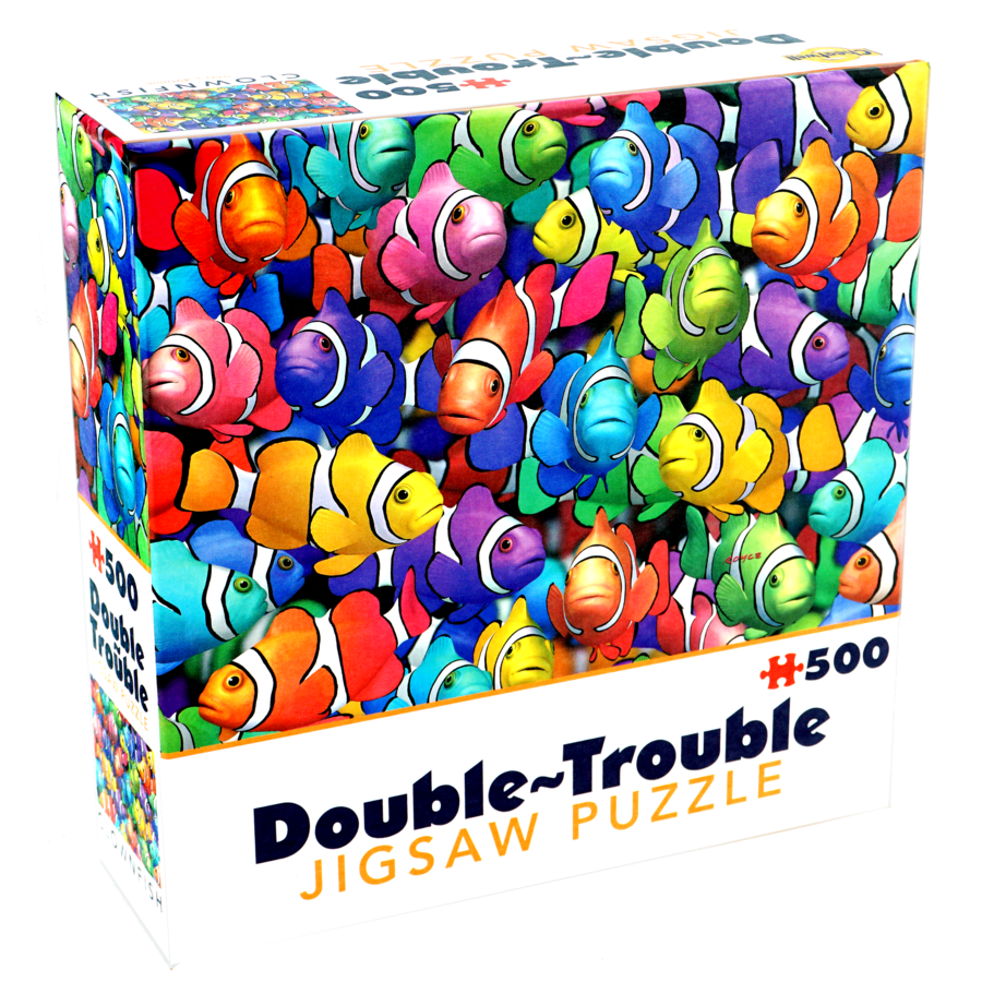 Clownfish - 500 pièces - puzzle double face-1