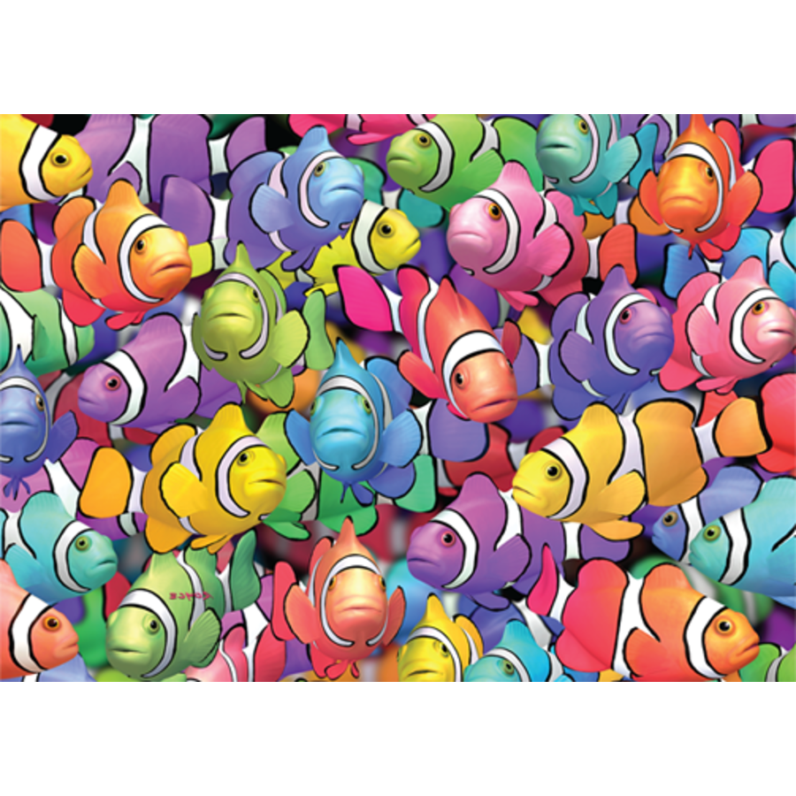 Clownfish - 500 pièces - puzzle double face-2