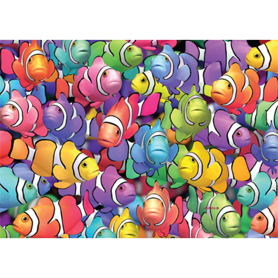 Clownfish - 500 pièces - puzzle double face-3