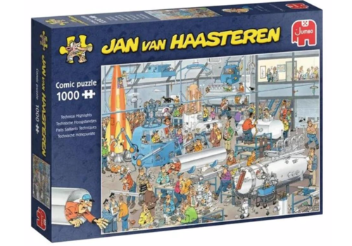  Jumbo Jan van Haasteren - Technical Highlights - 1000 pièces 