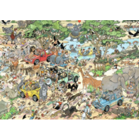 thumb-Jan van Haasteren - Safari - jigsaw puzzle of 1000 pieces-2