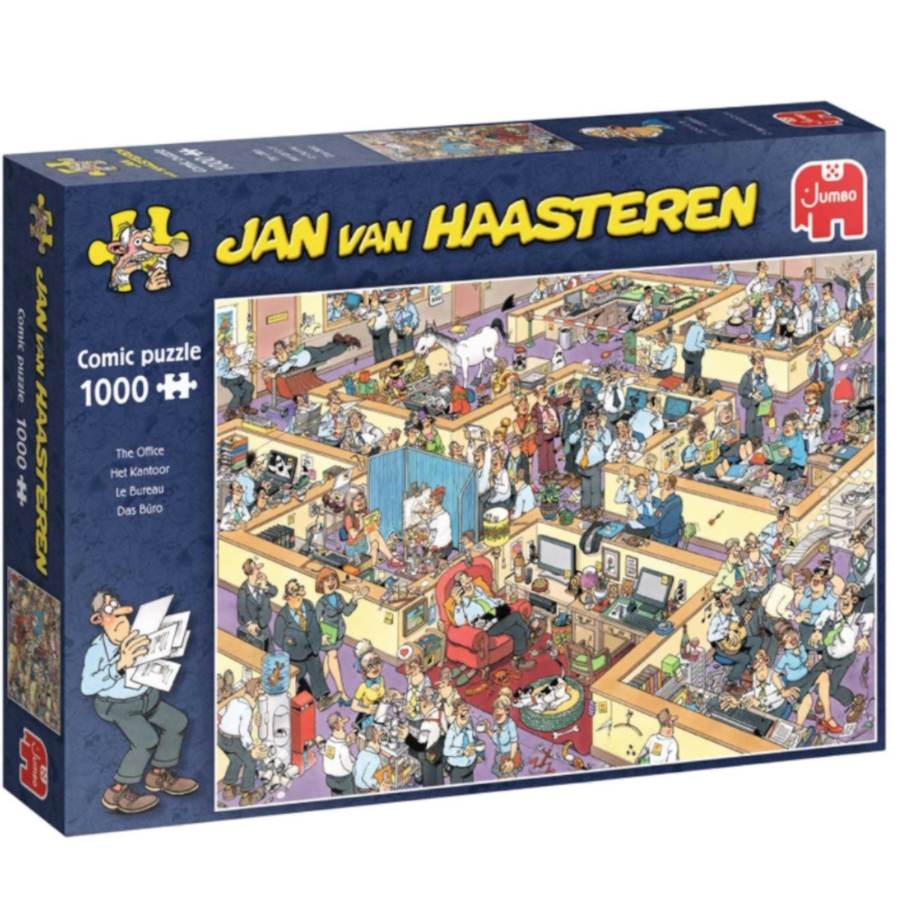 Jan van Haasteren - The Office - puzzle de 1000 pièces-1