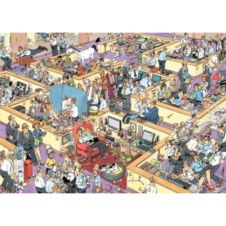 Jan van Haasteren - The Office - puzzle de 1000 pièces-2