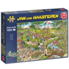 Jumbo Jan van Haasteren - Park - jigsaw puzzle of 1000 pieces