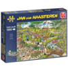 Jumbo Jan van Haasteren - Park - legpuzzel van 1000 stukjes