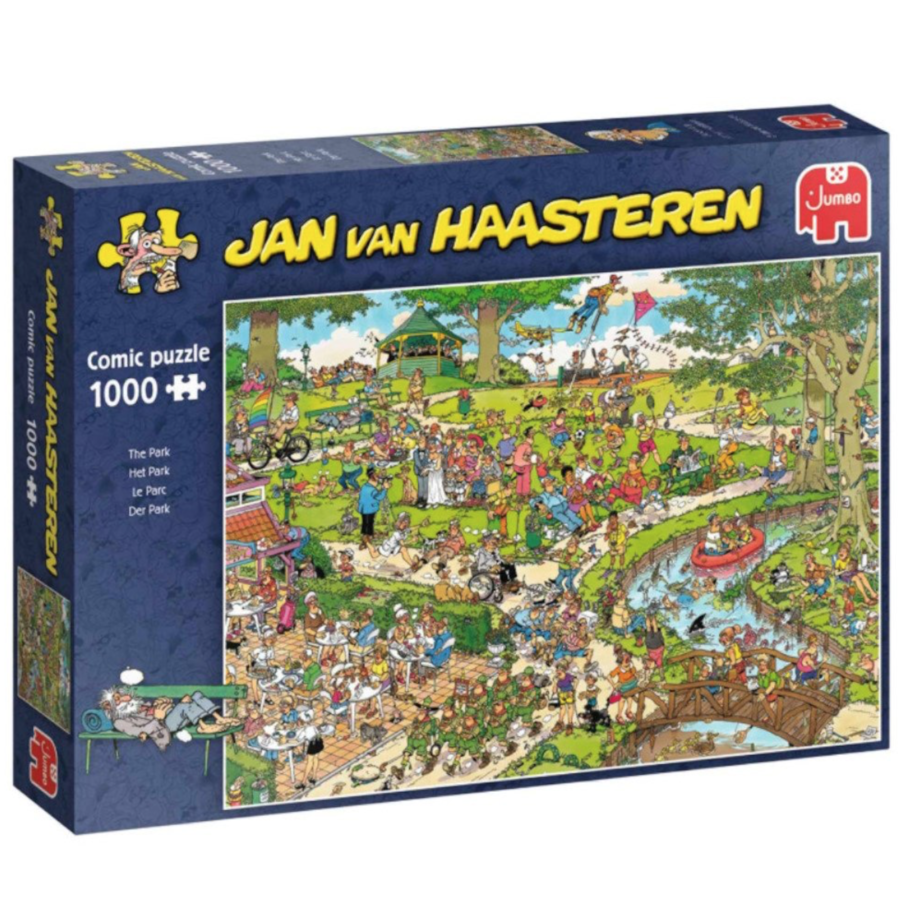 Jan van Haasteren - Park - jigsaw puzzle of 1000 pieces-1