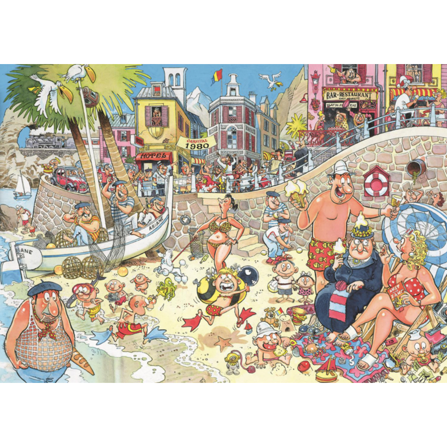 Wasgij Retro Original 8 - High Tide!  - 1000 pieces-2