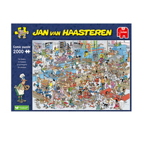 thumb-La boulangerie - Jan van Haasteren - puzzle de 2000 pièces-1