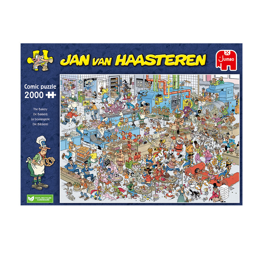 La boulangerie - Jan van Haasteren - puzzle de 2000 pièces-1