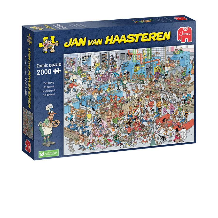 De Bakkerij  - Jan van Haasteren - puzzel van 2000 stukjes-4
