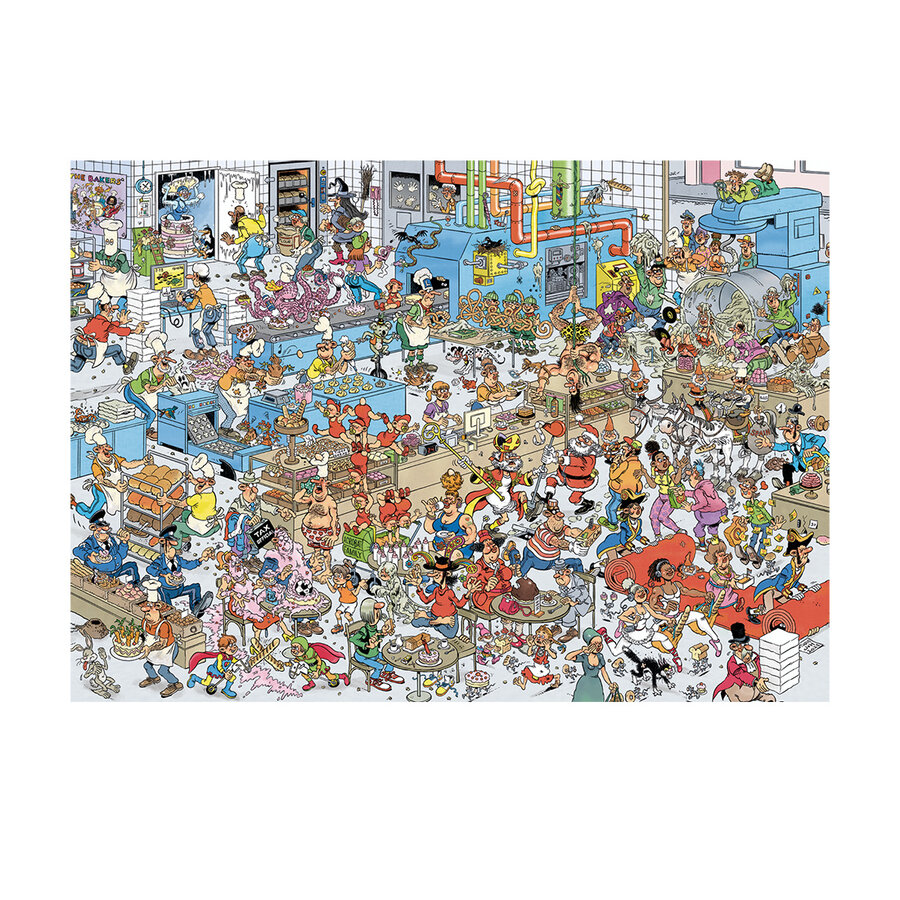 La boulangerie - Jan van Haasteren - puzzle de 1000 pièces-3