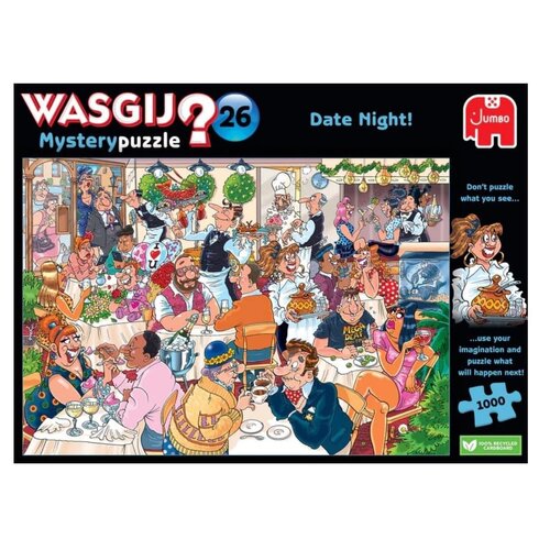  Jumbo Wasgij Mystery 26 - Date Night! - 1000 pieces 
