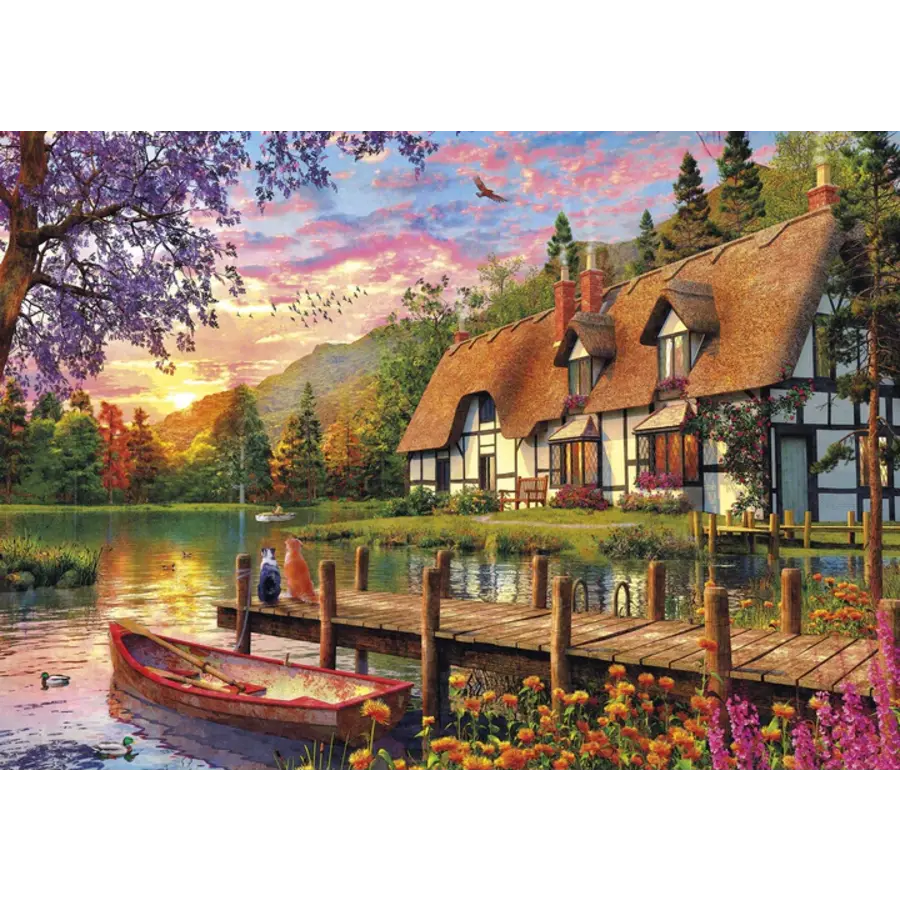 Waiting for Supper - 500 pieces jigsaw puzzle-2