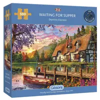 thumb-Waiting for Supper - 500 pieces jigsaw puzzle-1