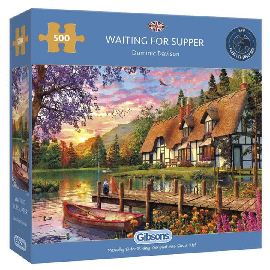 Waiting for Supper - 500 pieces jigsaw puzzle-1