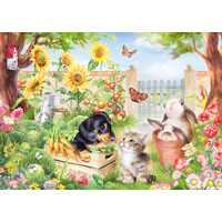 thumb-Spring all over - puzzle of 300XL pieces-2
