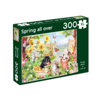 thumb-Spring all over - puzzle of 300XL pieces-1