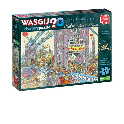  Jumbo Wasgij Retro Mystery 8  - L'obstacle final - 1000 pièces 