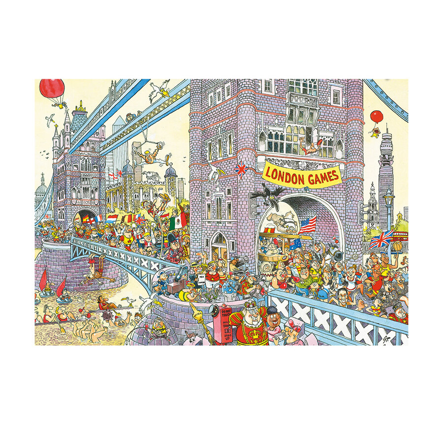 Wasgij Retro Mystery 8 - The Final Hurdle  - 1000 pieces-3