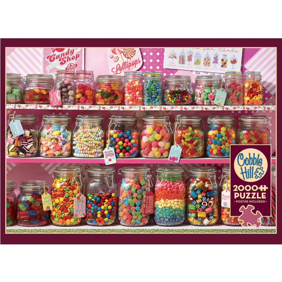 Le magasin de bonbons - 2000 pièces-3
