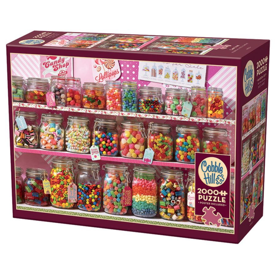 Le magasin de bonbons - 2000 pièces-1