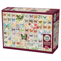 thumb-Vlinders en Bloesems - puzzel van 2000 stukjes-2