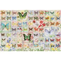 thumb-Papillons et fleurs - puzzle de 2000 pièces-3