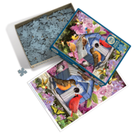 thumb-Maison d'oiseau de printemps - puzzle de 500 pièces XL-4