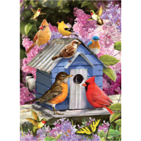 Maison d'oiseau de printemps - puzzle de 500 pièces XL