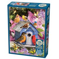 thumb-Lente Vogelhuisje - puzzel van 500 XL stukjes-3
