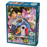 thumb-Spring Birdhouse - puzzle of 500 XL pieces-3