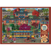 thumb-Trolley Station  - puzzle de 275 pièces XXL-3