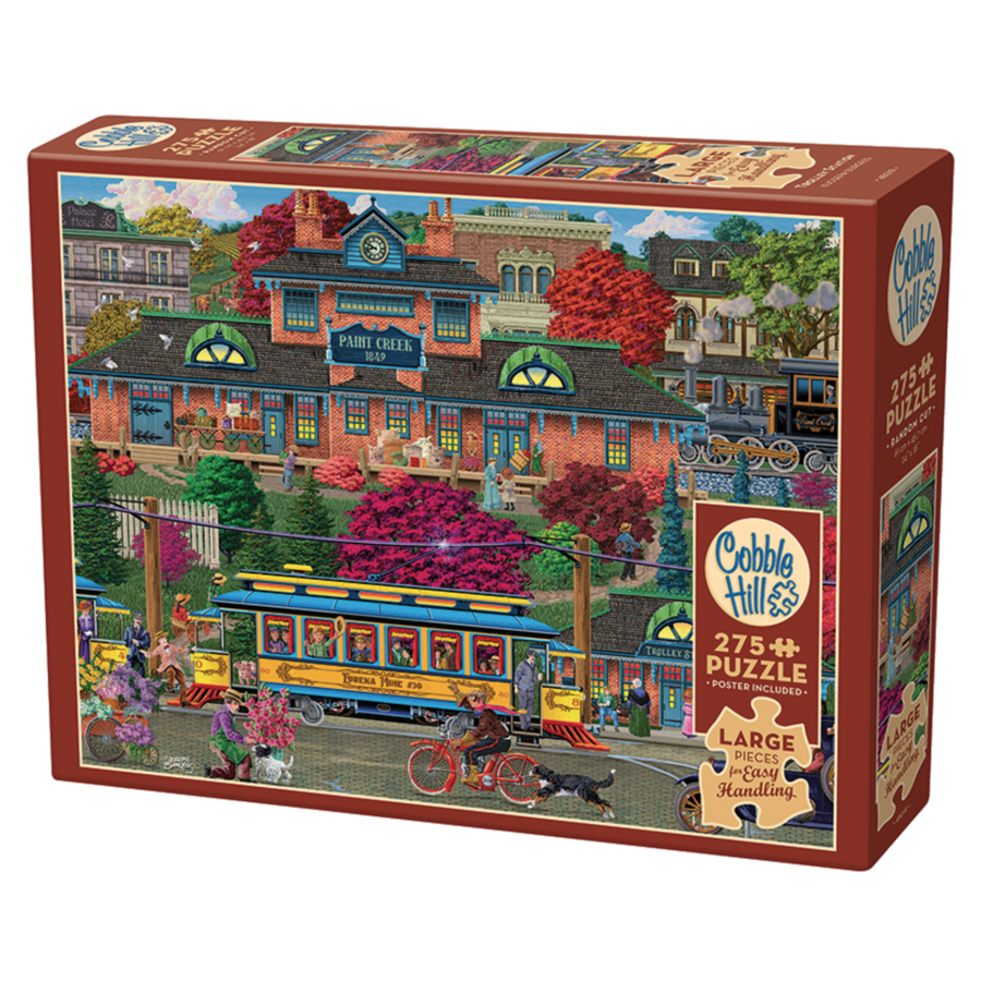 Trolley Station - puzzle of 275 XXL pieces-5