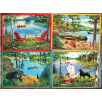 thumb-Cabin Country  - puzzle de 275 pièces XXL-2