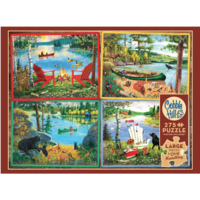 thumb-Cabin Country  - puzzel van 275 XXL stukjes-1