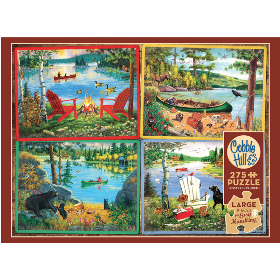 Cabin Country  - puzzel van 275 XXL stukjes-1