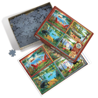 thumb-Cabin Country  - puzzle de 275 pièces XXL-4