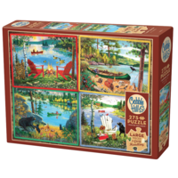 thumb-Cabin Country  - puzzel van 275 XXL stukjes-3