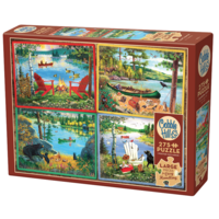 thumb-Cabin Country - puzzle of 275 XXL pieces-3